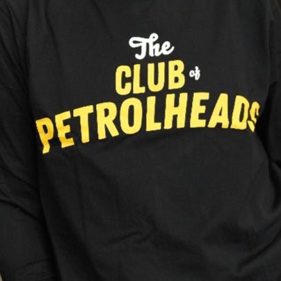Petrolheads Club Long Sleeve Black T-Shirt
