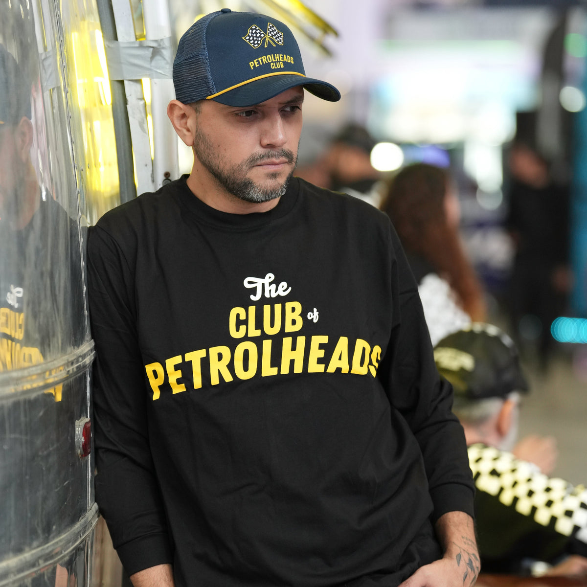 Petrolheads Club Long Sleeve Black T-Shirt