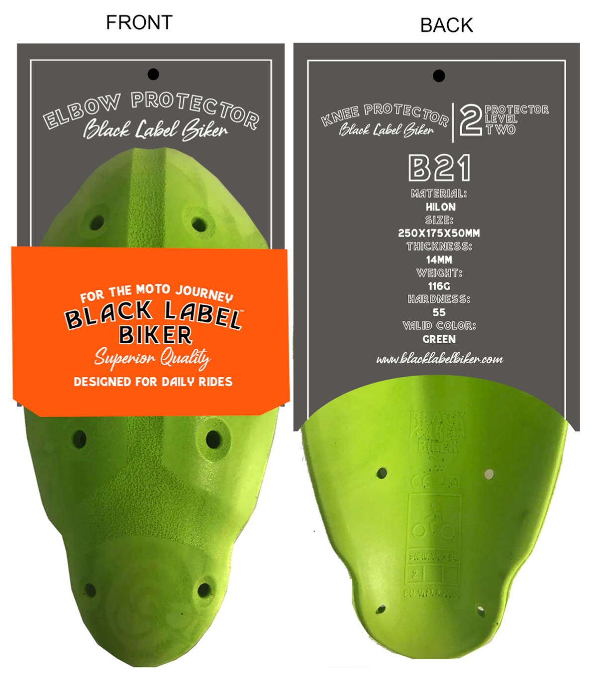 Large Knee Protectors Level CE2