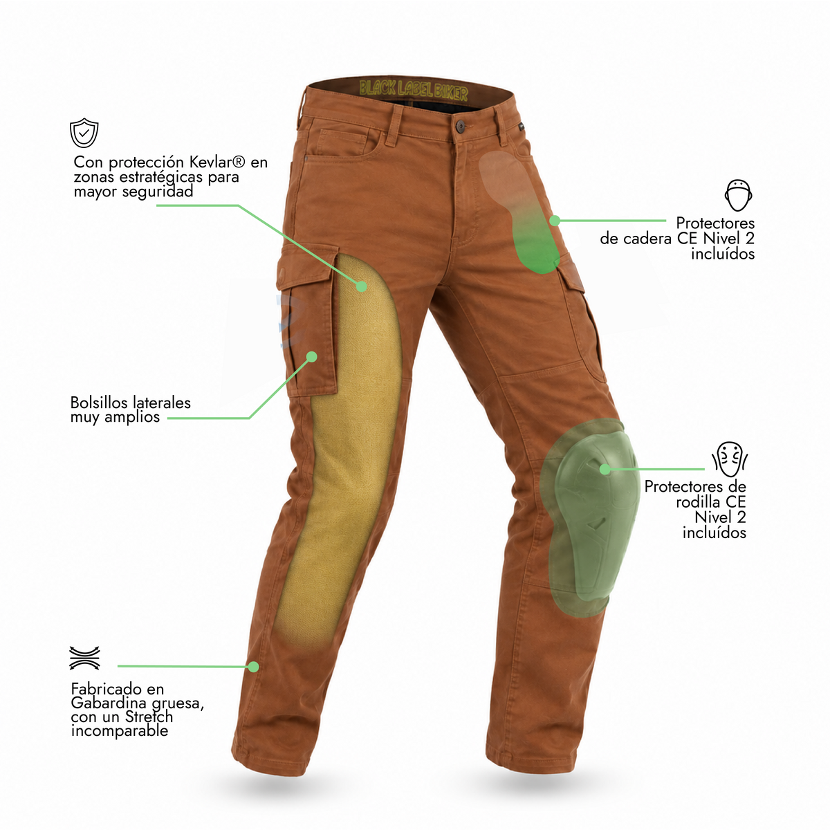 Pantalón Karakorum con Kevlar®