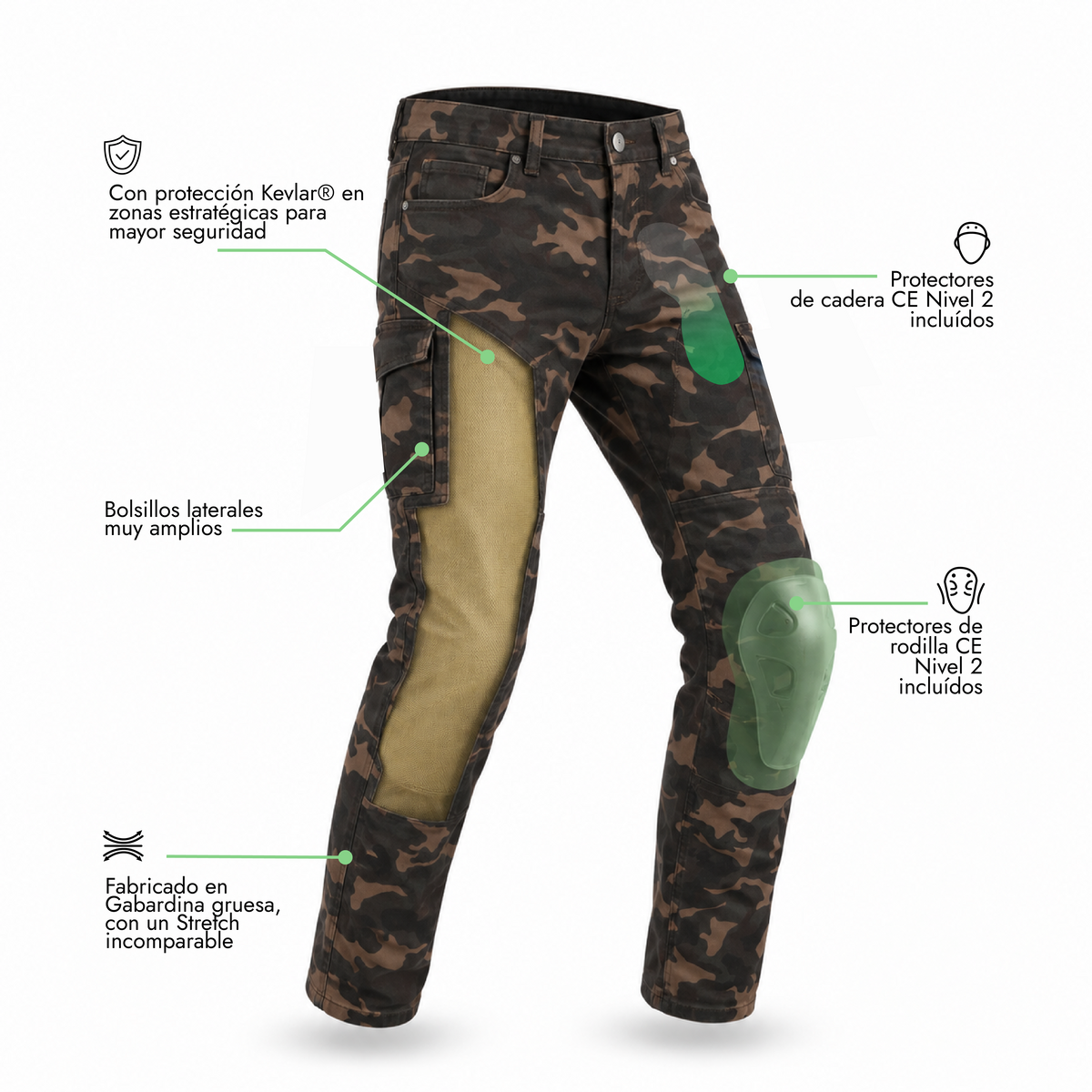 Pantalón Karakorum con Kevlar®