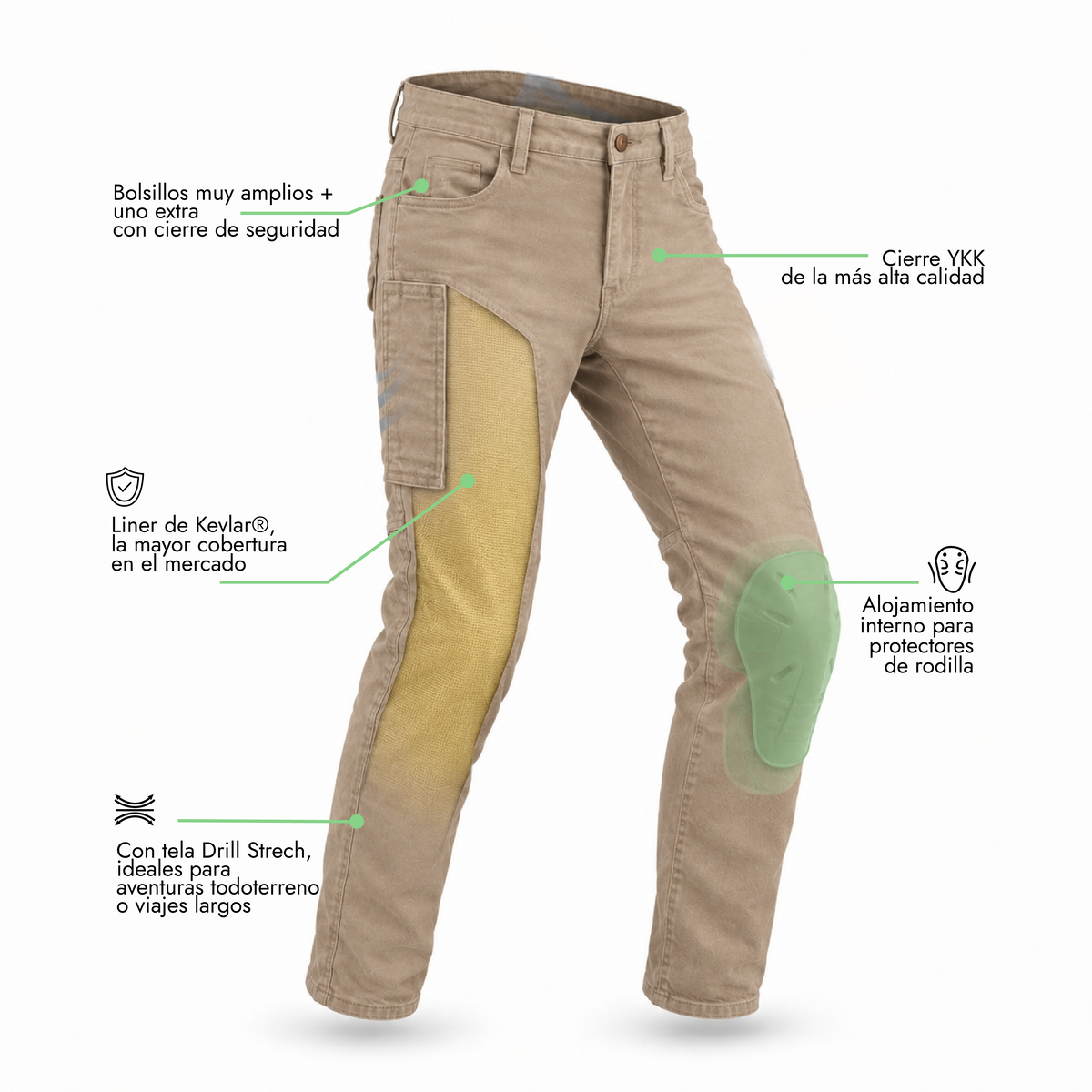 McQueen Drill Stretch Pants