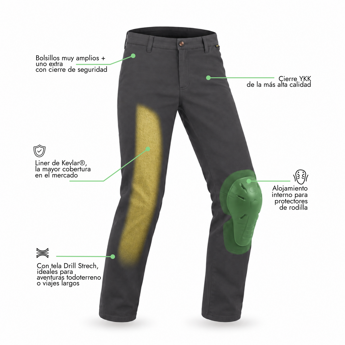 Mcqueen Pants (Drill)