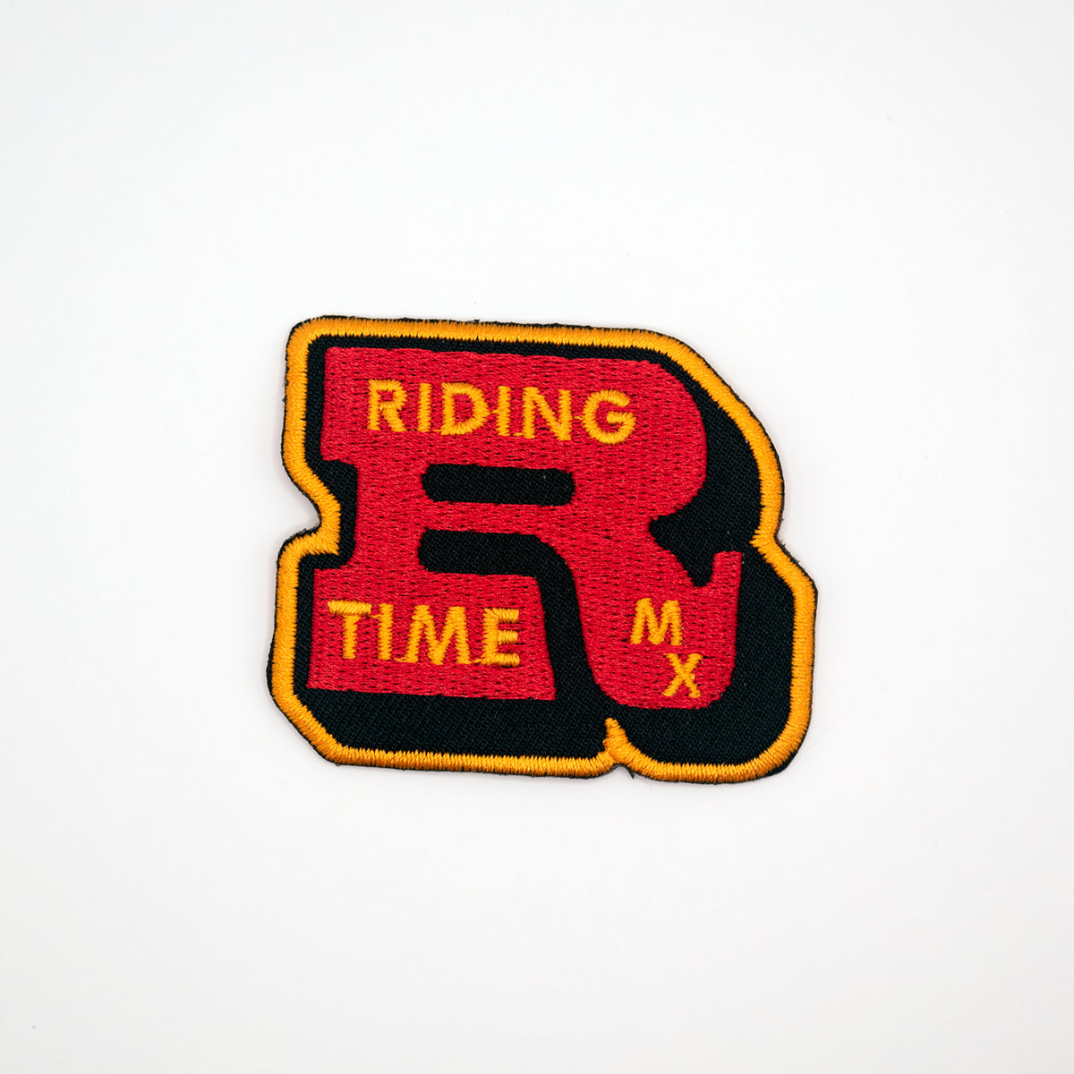 Parche bordado Riding Time (Chico)