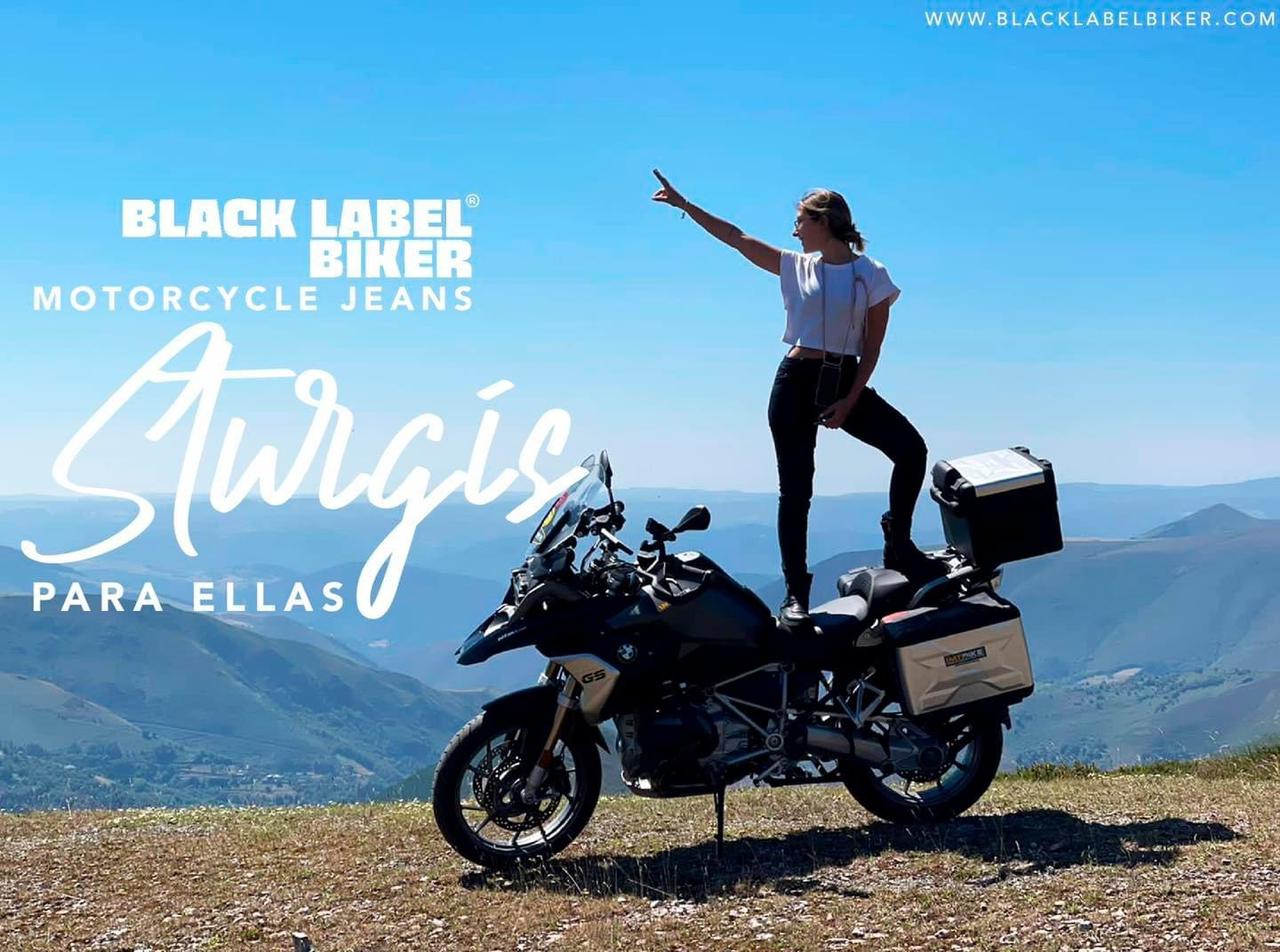 Pantalon Black Label Biker Sturgis Mujer