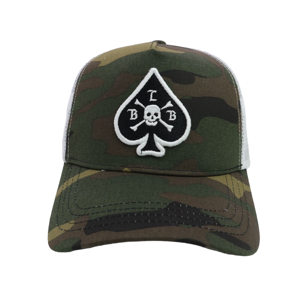 🎁 Gorra BLB® Skull Spade (100% off)