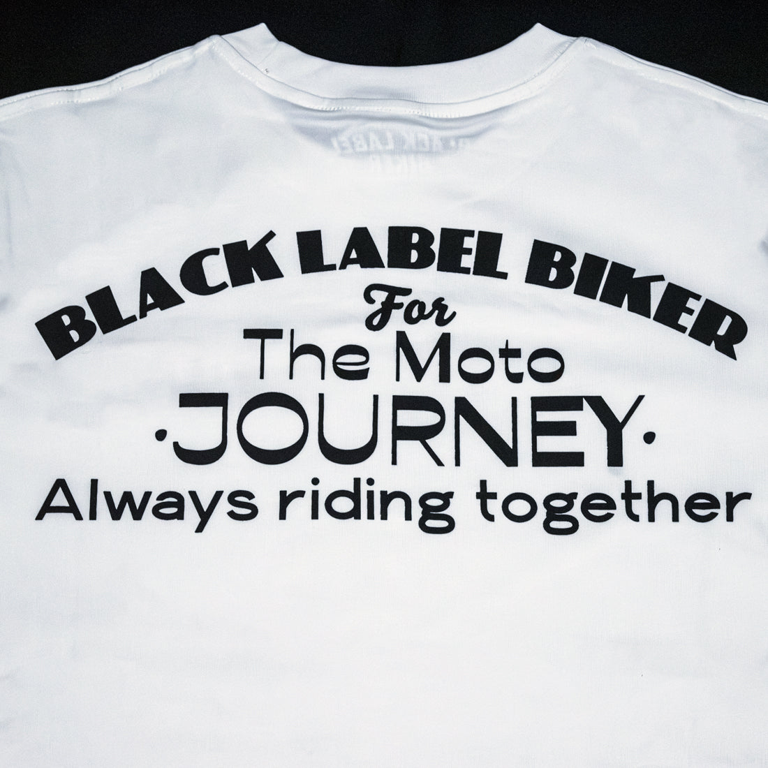 Playera The Moto Journey Manga Larga White
