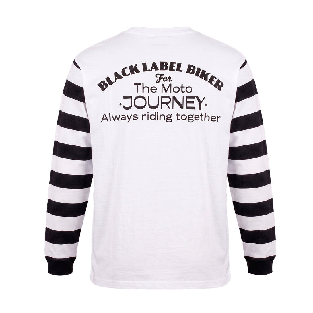 Playera The Moto Journey Manga Larga White
