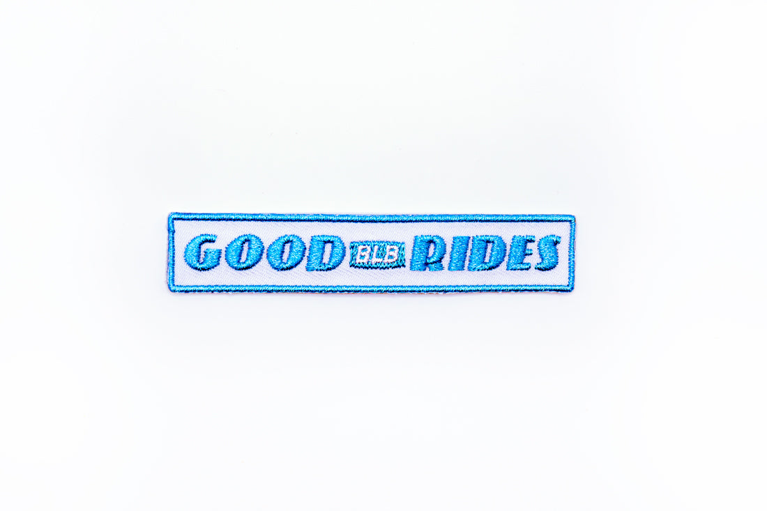 Black Label Biker Embroidered Patch